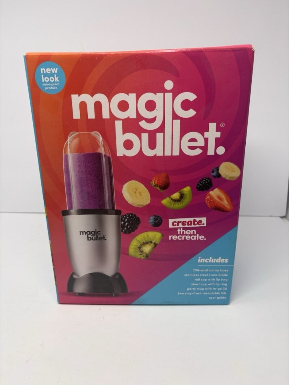 MAGIC BULLET Personal Blender MB-BX315H-02 Smoothie Maker New In Box NIB